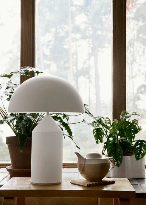 Atollo 235 table lamp, white